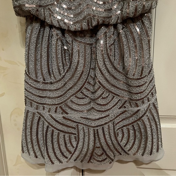 NWT endless rose silver sequin dress - Picture 4 of 6